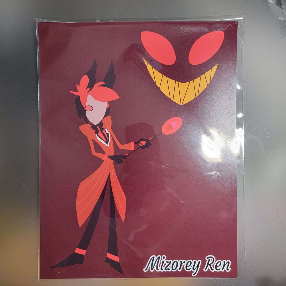 Alastor Hazbin Hotel Print
